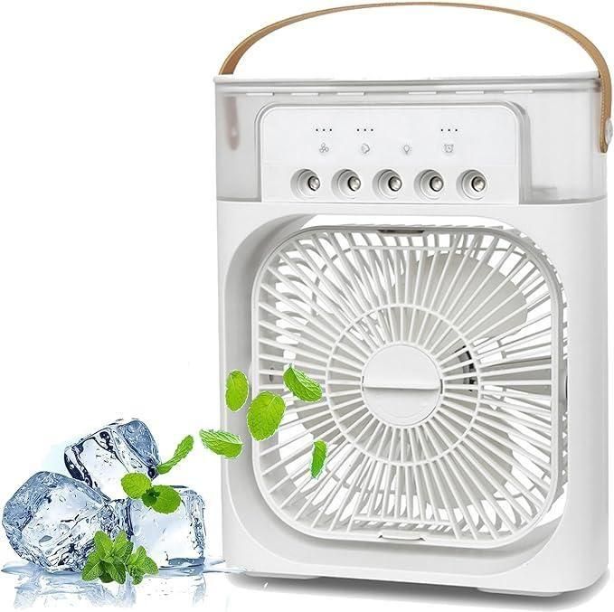AIRCHARGE USB PORTABLE FAN WITH SPRAY MIST