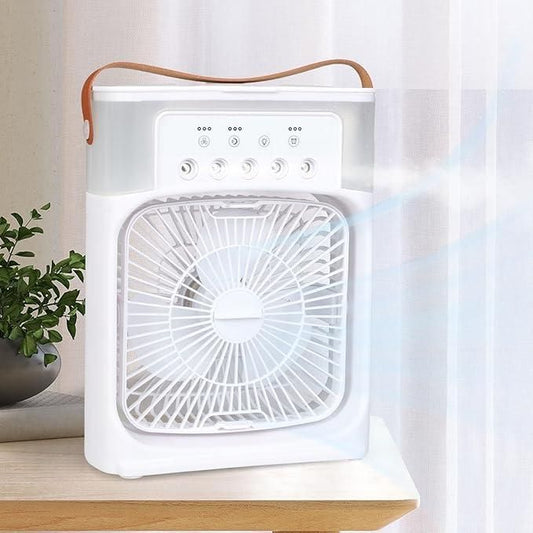 AIRCHARGE USB PORTABLE FAN WITH SPRAY MIST